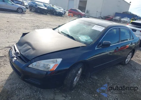 2007 Honda Accord 2.4 Ex from USA, damaged, VIN 1HGCM568X7A061566